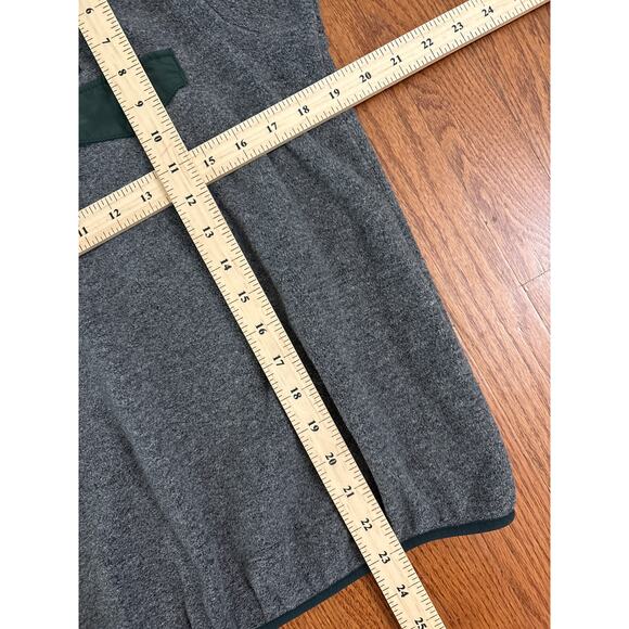 Patagonia Synchilla Gray Green Men's Small Pullover Sweater- EUC - Picture 6 of 6